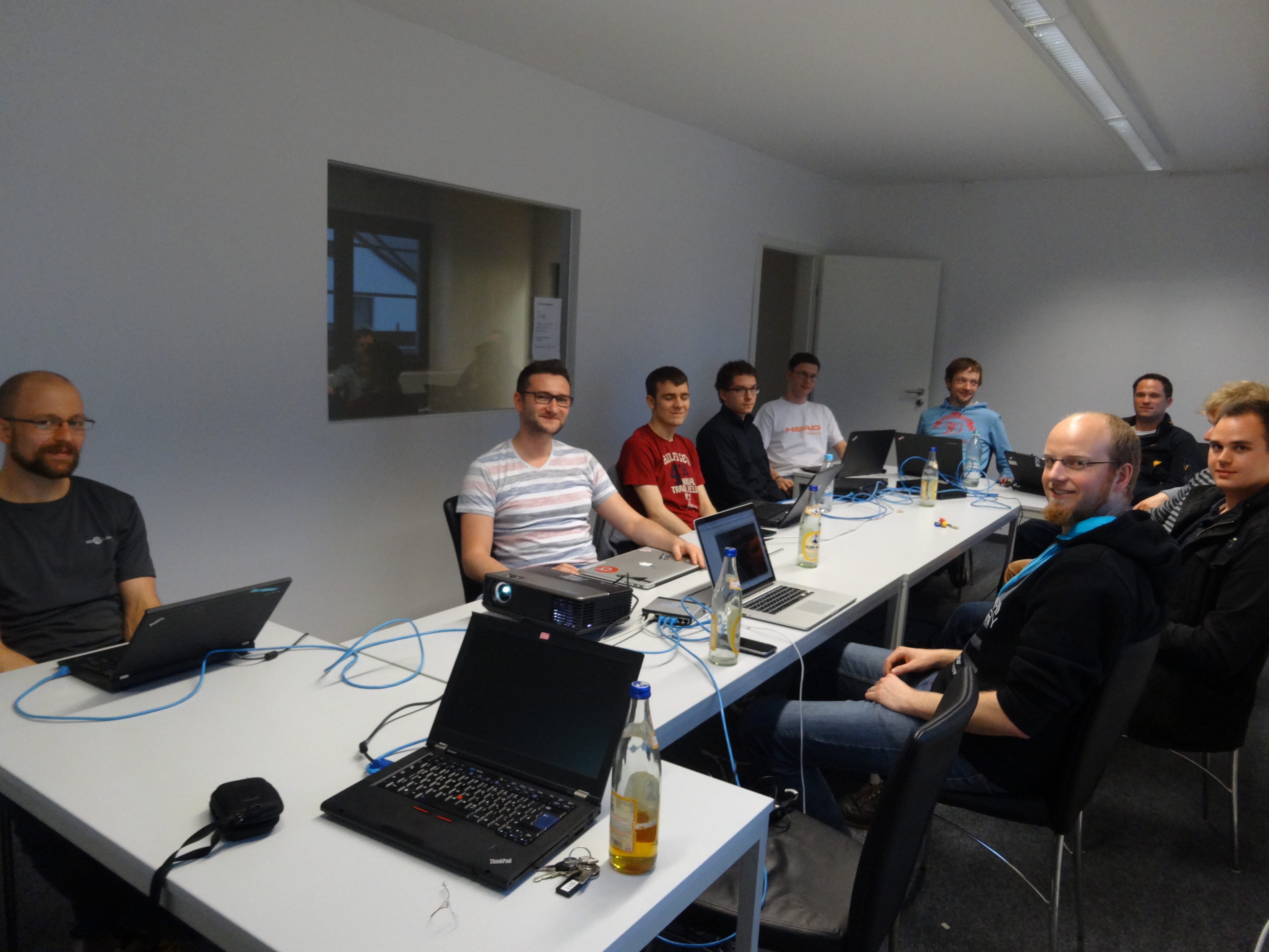 Picture of FreeBSD workshop in Landshut Germany 15. May 2015